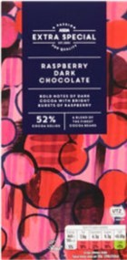 Asda Extra Special Raspberry Indulgence Chocolate Bar