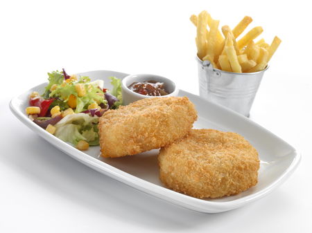 Brakes M&J Mac & Cheese Smoked MSC Haddock Fishcakes