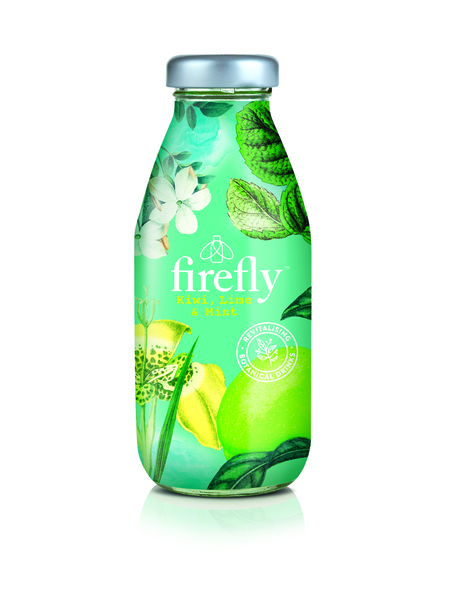 Firefly Kiwi, Lime and Mint, Purity Soft Drinks