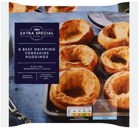 Asda Extra Special Beef Dripping Rustic Yorkshire Puddings