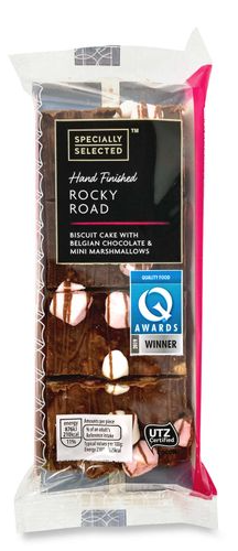 Aldi Specially Selected Hand Finished Rocky Road Slices