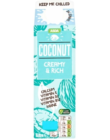 Asda UHT Chilled Coconut Drink