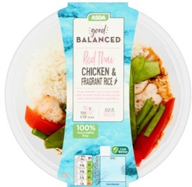 Asda Good & Balanced Red Thai Chicken Curry