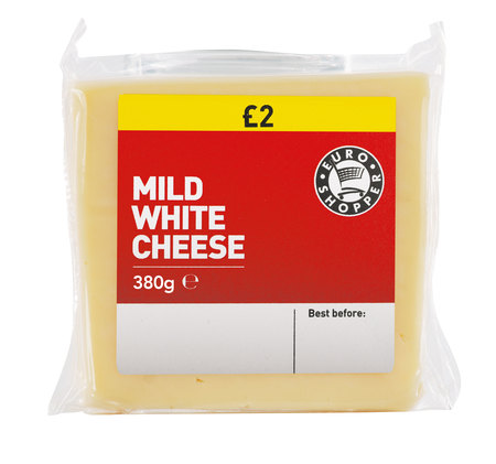 Booker Euro Shopper Mild White Cheese