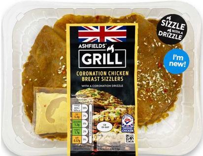 Aldi Coronation Chicken Sizzle with a Drizzle