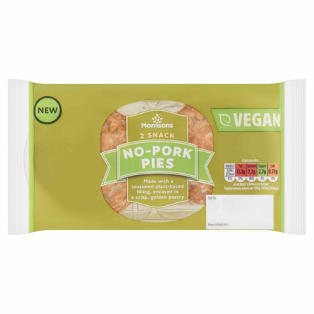 Morrisons V Taste Snack No Pork Pie