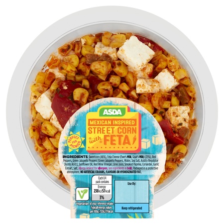 Asda Mexican Inspired Street Corn with Feta, Cranswick Continental Foods