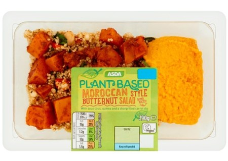 Asda Plant Based Moroccan Butternut Salad