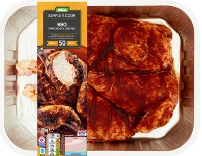 Asda BBQ Chicken Spatchcock