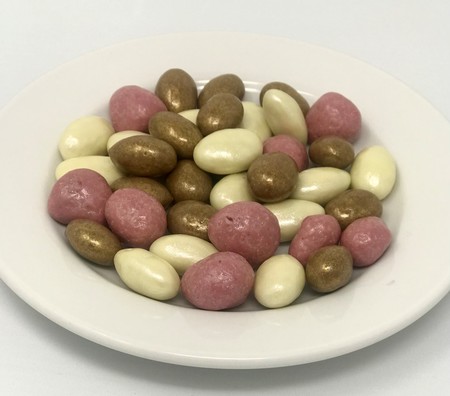 Asda Extra Special Ruby & Pearl Chocolate Almonds & Raspberry Mix, AIB Foods