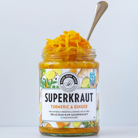 Superkraut Turmeric & Ginger, Good Nude Food