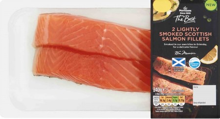 Morrisons The Best Lightly Smoked Scottish Salmon