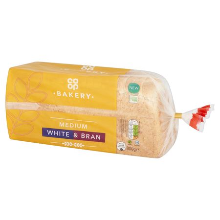 Co-op White & Bran Loaf, Jacksons