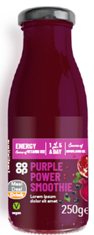 Co-op Purple Power Smoothie