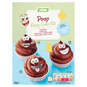 Asda Poop Fairy Cake Kit, Symington's