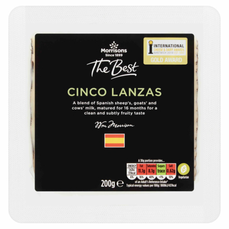 Morrisons The Best Cinco Lanzas 16 Months