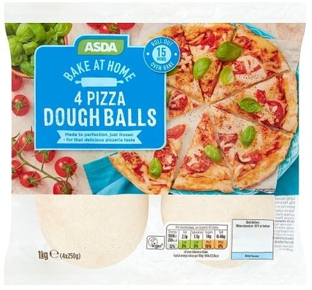 Asda Bake at Home Pizza Dough, Country Style Foods