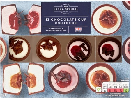 Asda Extra Special 12 Chocolate Cup Selection