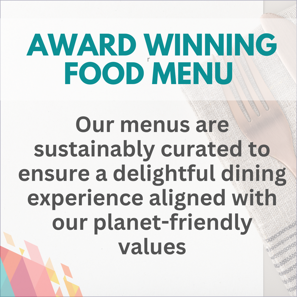 AWARD WINNING FOOD MENU