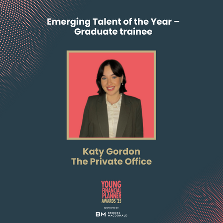 Emerging Talent of the Year – Graduate trainee