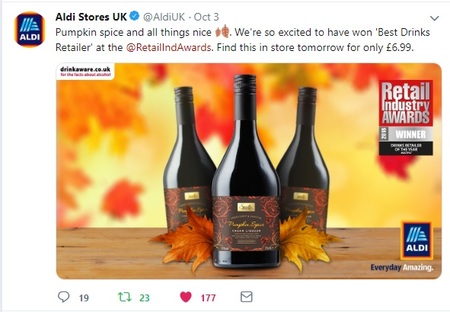 Aldi Tweet