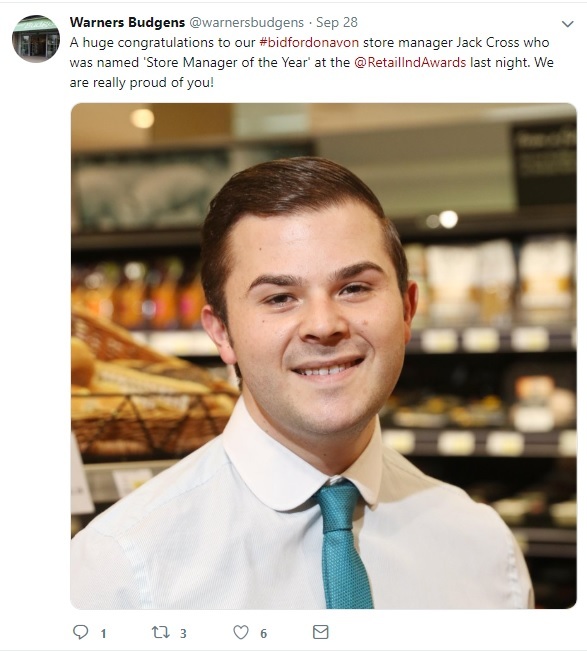 Store Manager Tweet