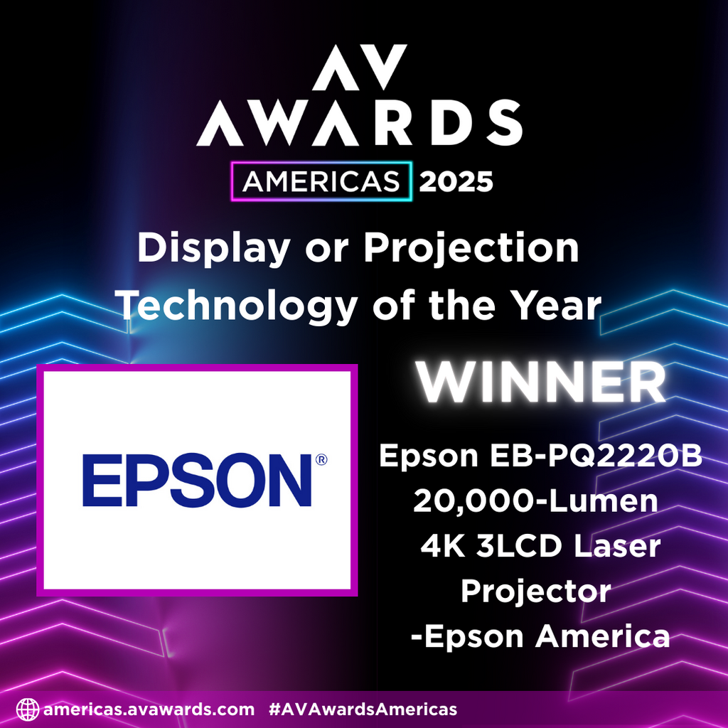 Epson EB-PQ2220B 20,000-Lumen 4K 3LCD Laser Projector, Epson America