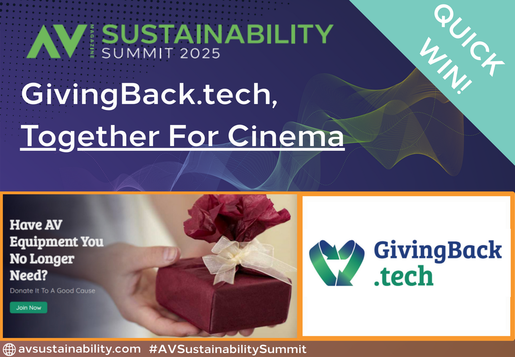 GivingBack.tech ., Together For Cinema