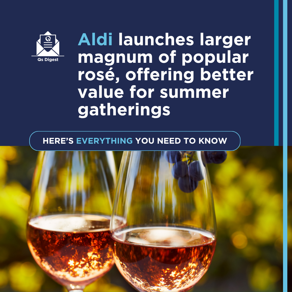 Aldi launches larger magnum of popular rosé, offering better value for summer gatherings