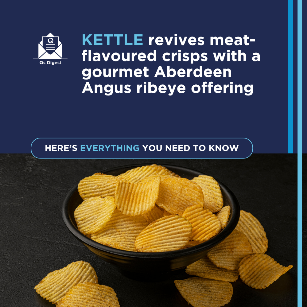 KETTLE revives meat-flavoured crisps with a gourmet Aberdeen Angus ribeye offering