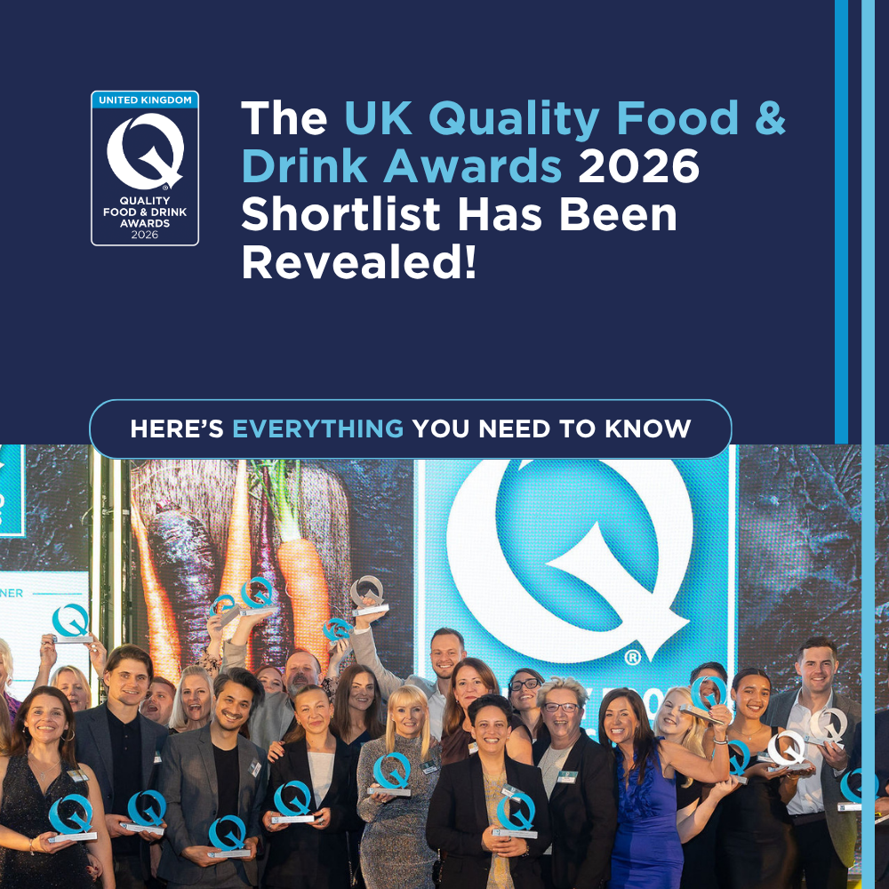 The UK Quality Food & Drink Awards 2026 Shortlist Has Been Revealed!