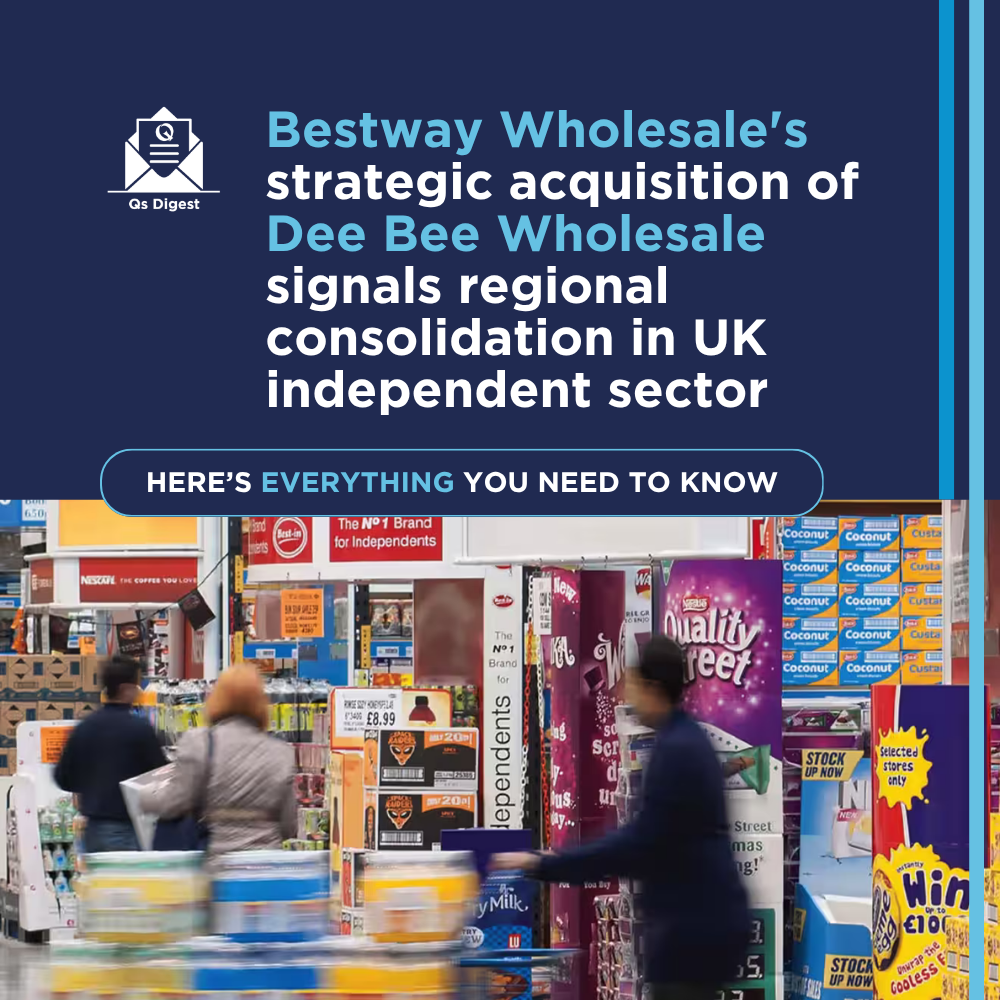 Bestway Wholesale's strategic acquisition of Dee Bee Wholesale signals regional consolidation in UK independent sector