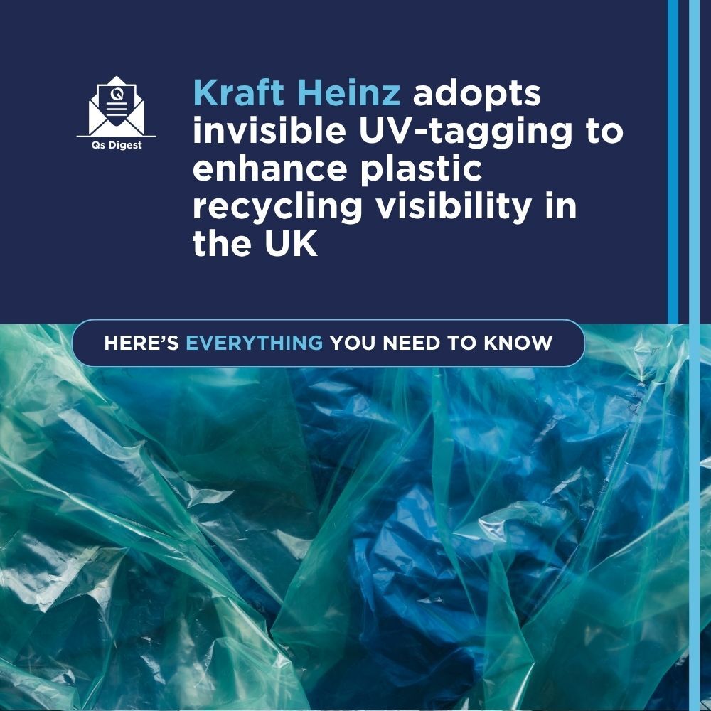 Kraft Heinz adopts invisible UV-tagging to enhance plastic recycling visibility in the UK