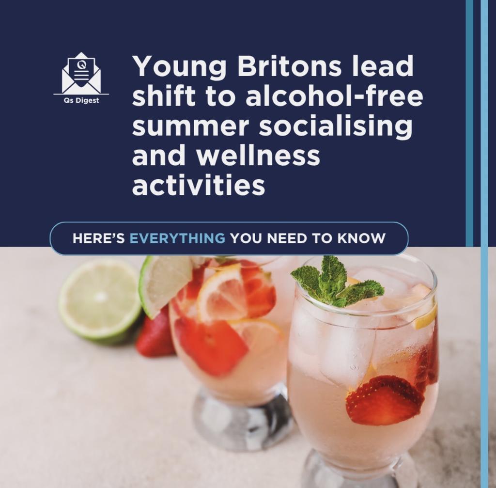Young Britons lead shift to alcohol-free summer socialising and wellness activities