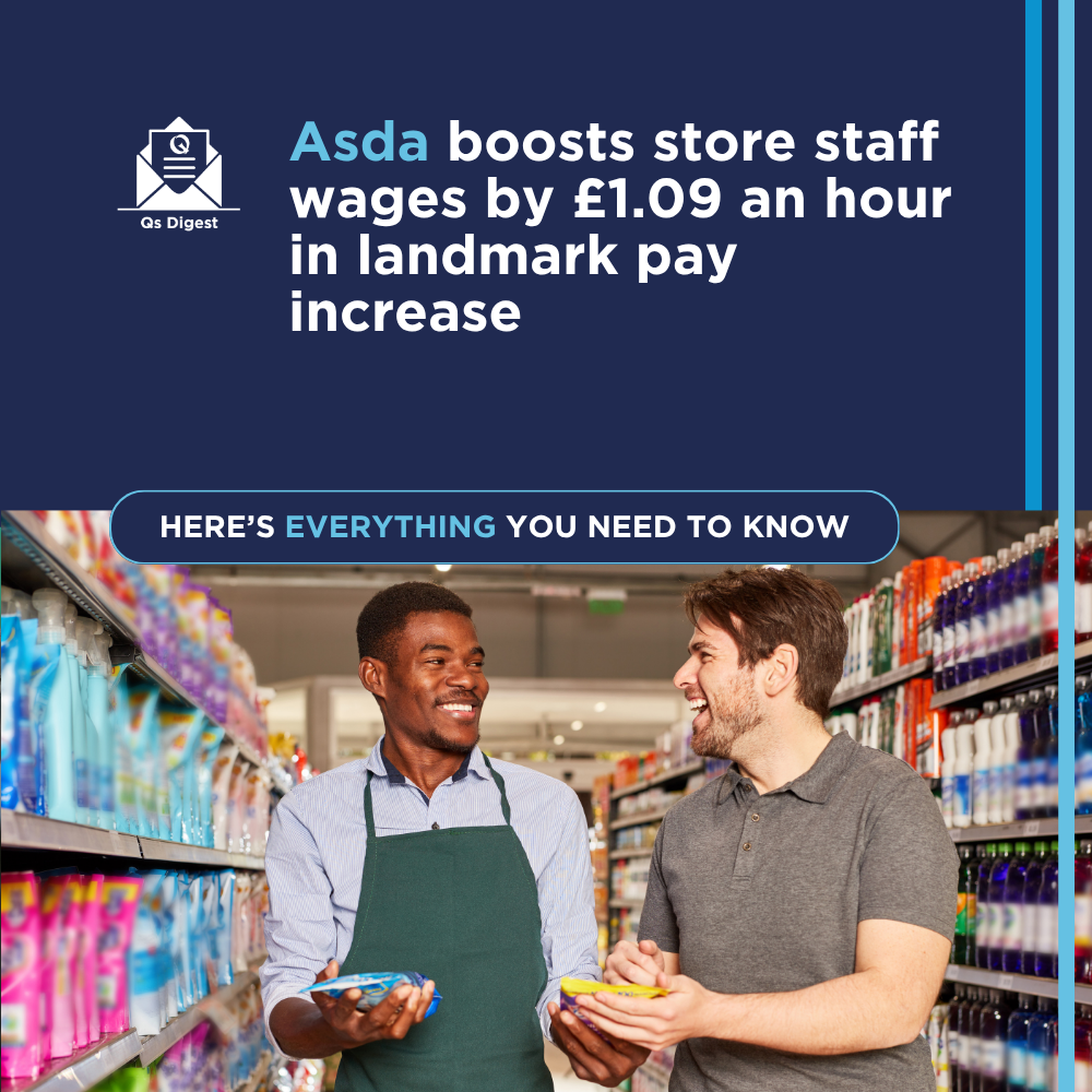 Asda boosts store staff wages by £1.09 an hour in landmark pay increase