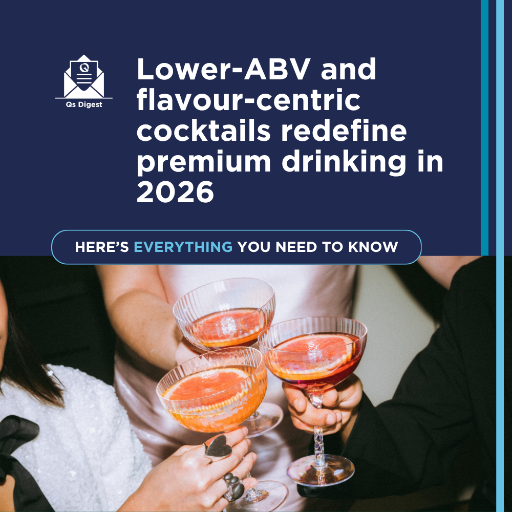 Lower-ABV and flavour-centric cocktails redefine premium drinking in 2026