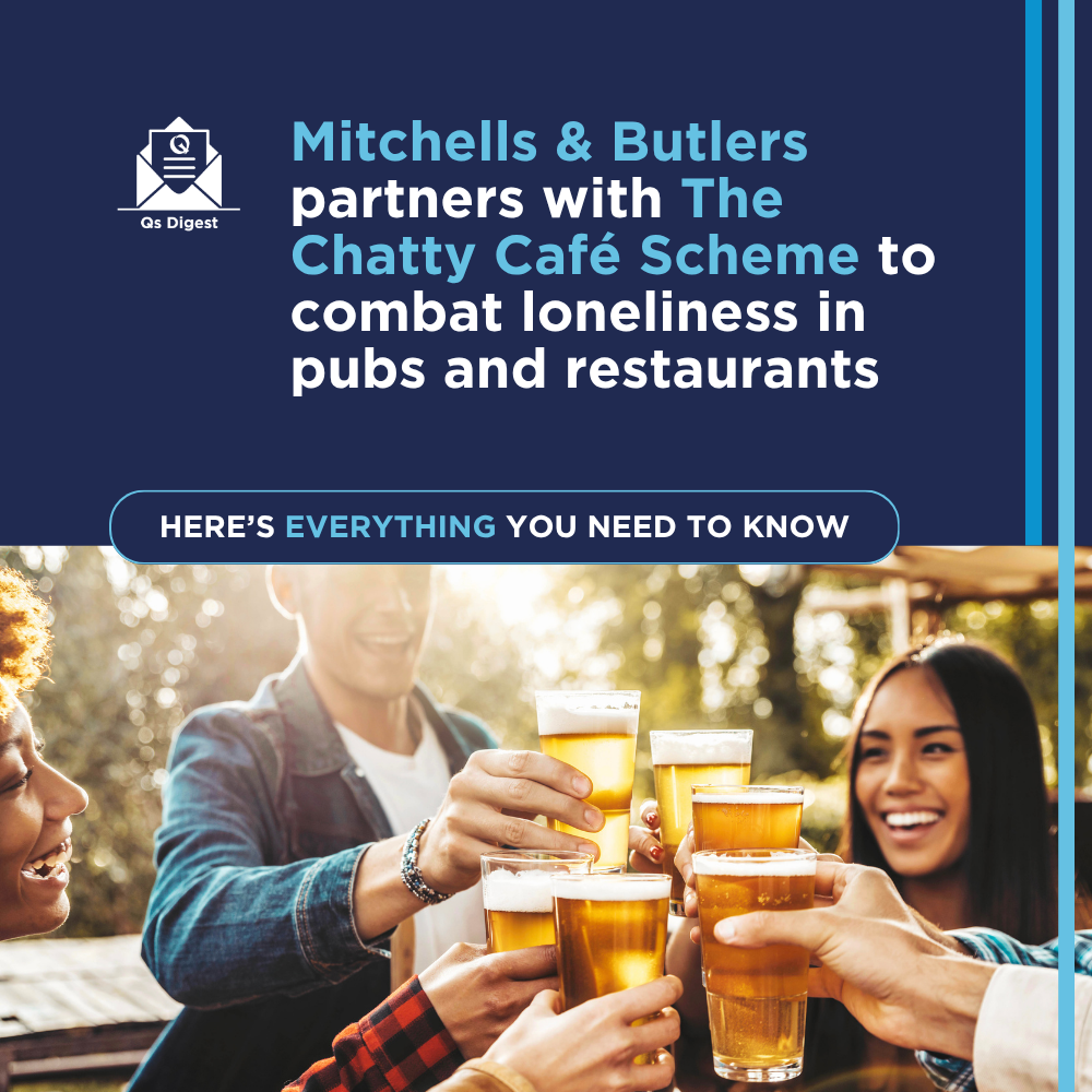 Mitchells & Butlers partners with The Chatty Café Scheme to combat loneliness in pubs and restaurants