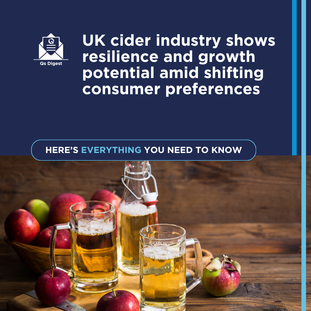 UK cider industry shows resilience and growth potential amid shifting consumer preferences