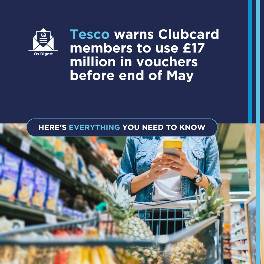 Tesco warns Clubcard members to use £17 million in vouchers before end of May