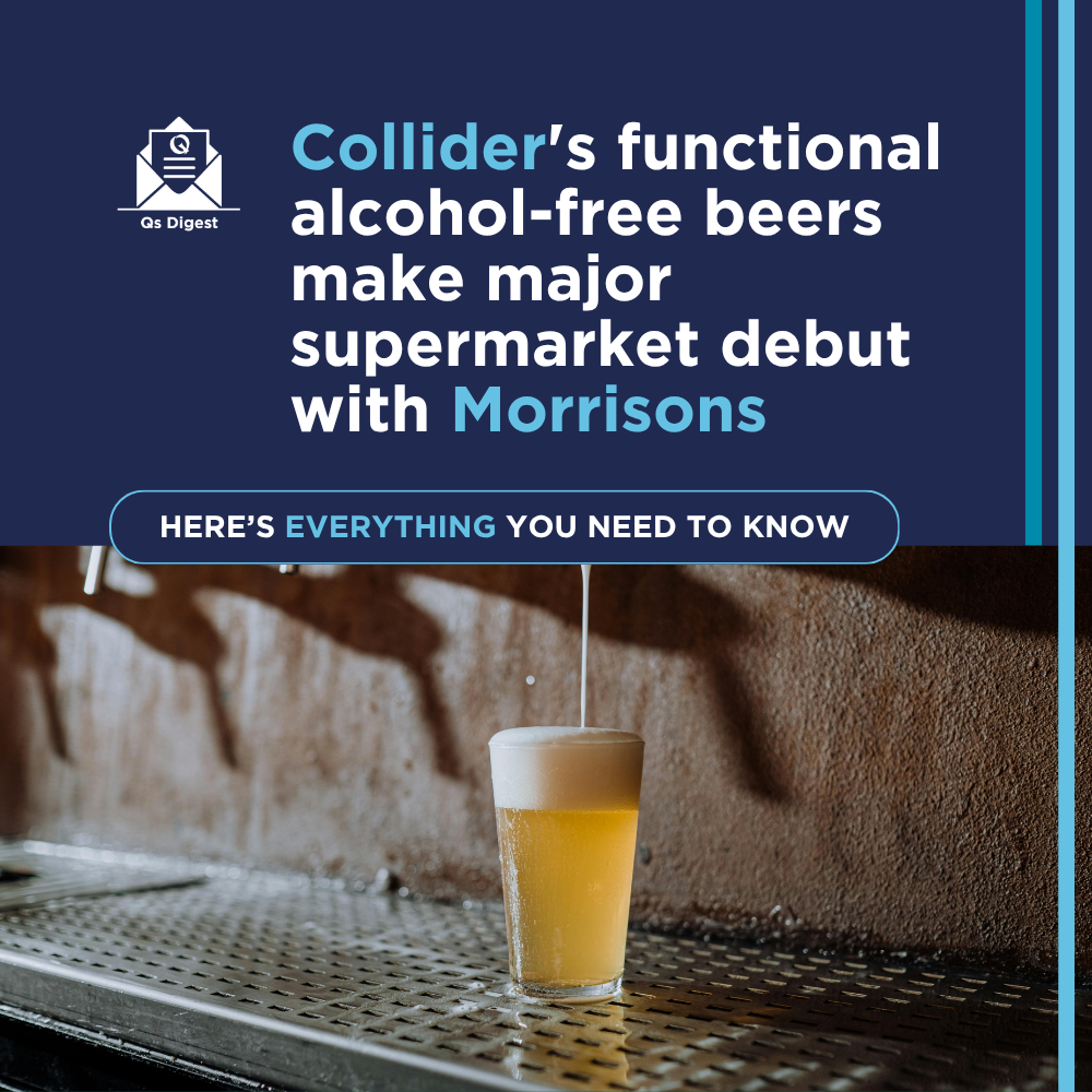 Collider's functional alcohol-free beers make major supermarket debut with Morrisons