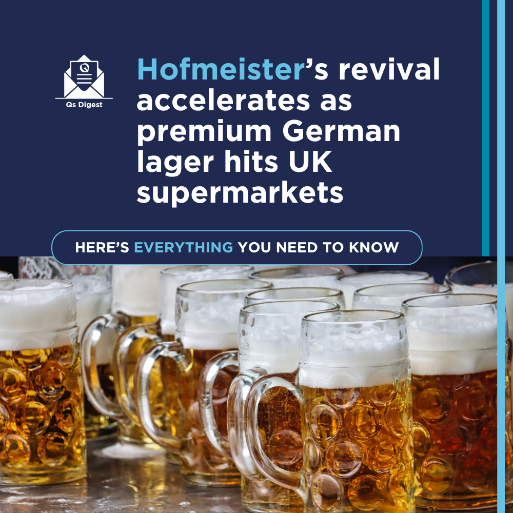 Hofmeister’s revival accelerates as premium German lager hits UK supermarkets