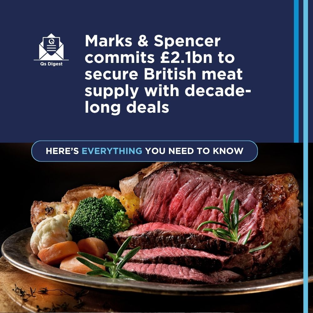 Marks & Spencer commits £2.1bn to secure British meat supply with decade-long deals