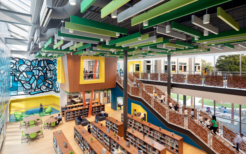 John Lewis Elementary School by Perkins Eastman DC