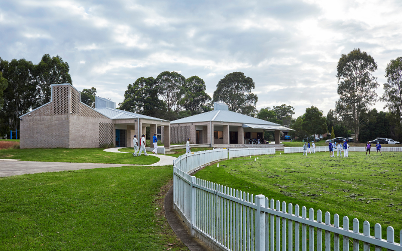Kings Langley Cricket Club and Amenities by Eoghan Lewis Architects