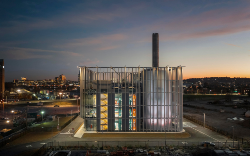 Harvard University District Energy Facility by Leers Weinzapfel Associates with RMF Engineering (MEP) and Thornton Tomasetti (Structural)