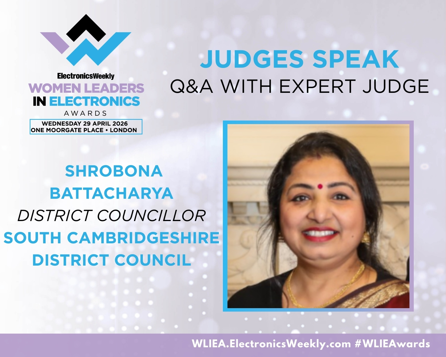 Q&A with Expert Judge: Shrobona Battacharya, District Councillor, South Cambridgeshire District Council