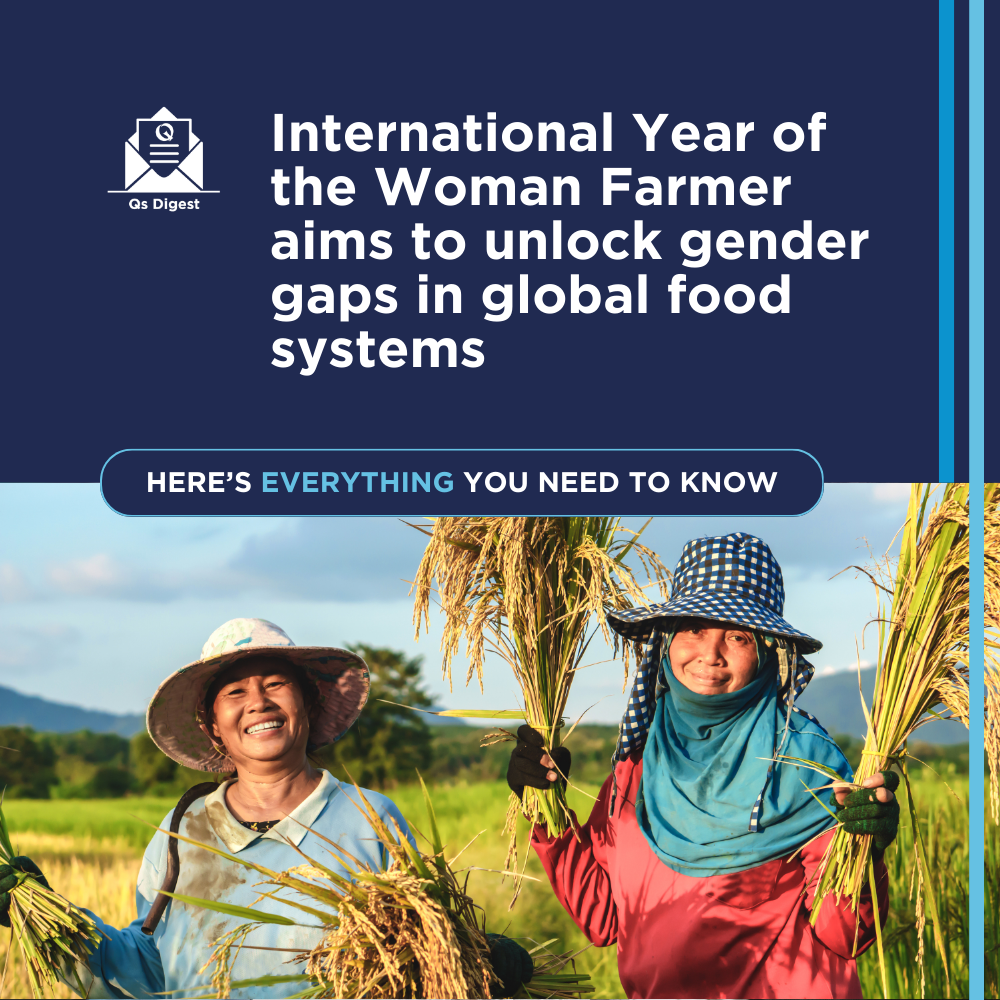 International Year of the Woman Farmer aims to unlock gender gaps in global food systems