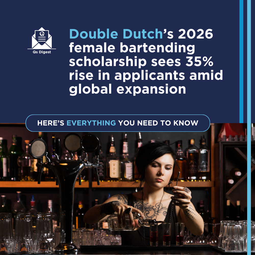 Double Dutch’s 2026 female bartending scholarship sees 35% rise in applicants amid global expansion