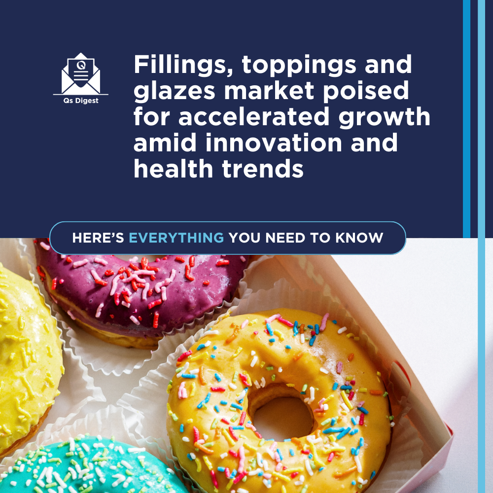 Fillings, toppings and glazes market poised for accelerated growth amid innovation and health trends