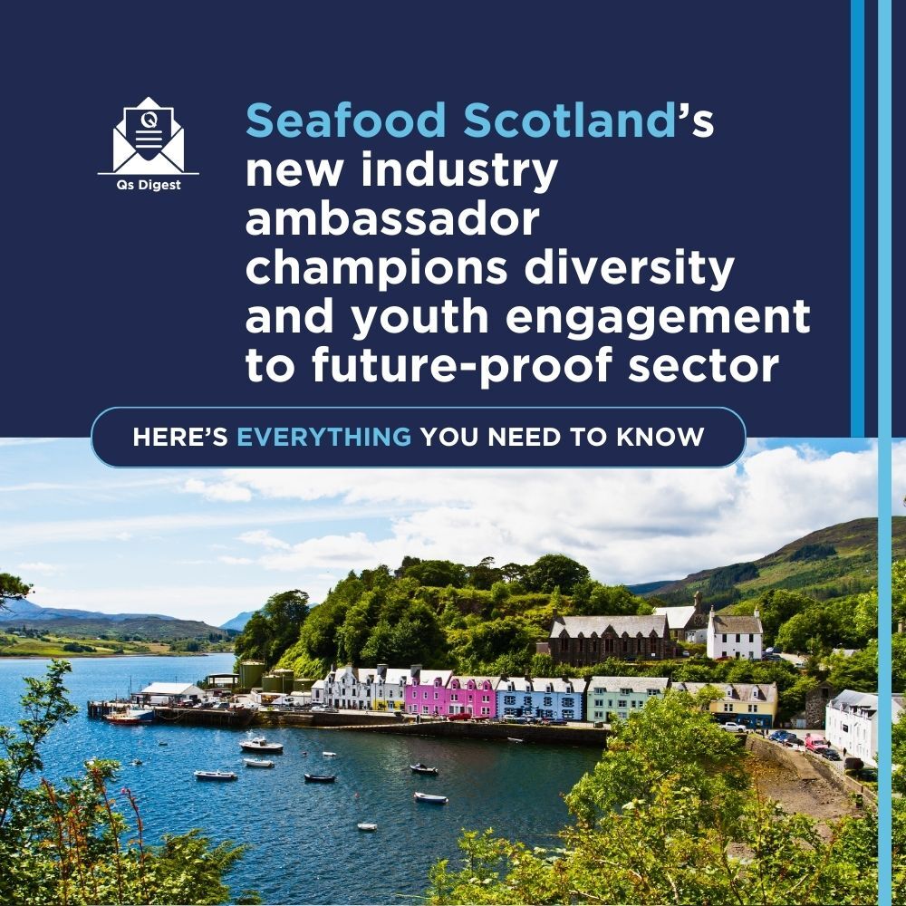 Seafood Scotland’s new industry ambassador champions diversity and youth engagement to future-proof sector